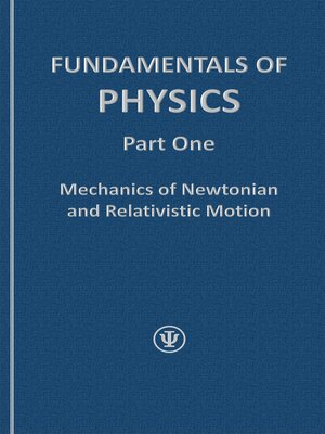 cover image of FUNDAMENTALS OF PHYSICS, Part One